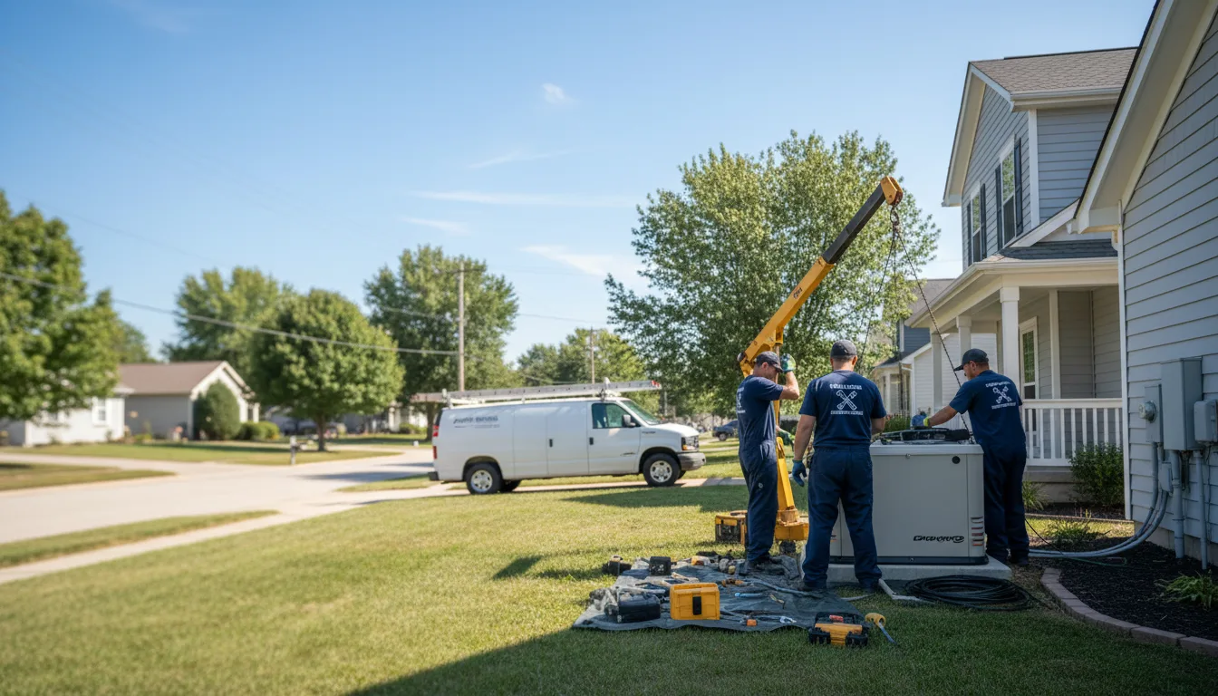 Generator Installation in Conway Springs, KS near me